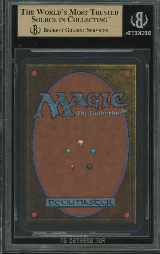 BGS 9.  5 - Alpha - Thoughtlace pop 5 - Magic the Gathering MTG 1993 2