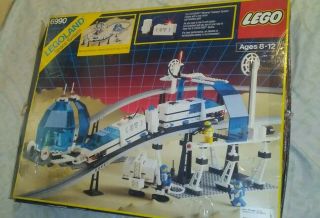 Legoland 6990 Monorail Transport Space System 1988 With Box