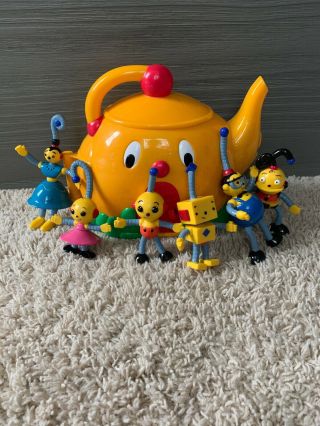 Rolie Polie Olie Toys 6 Figures And Teapot House
