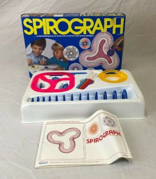 Vintage Kenner Spirograph Design Toy Art Game No.  14210 Complete