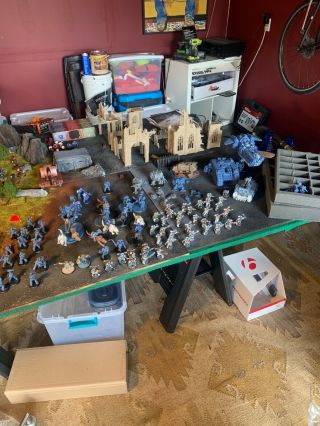 Warhammer 40k Space Wolves Army - Great Value