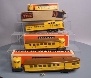 Lionel 299w Prewar O Gauge City Of Denver Passenger Set/box