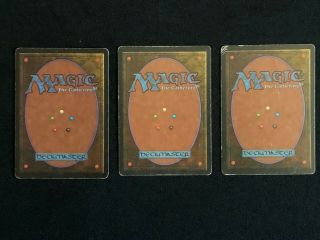 MTG Magic Revised Complete Set Includes Dual Lands 4