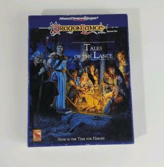Dragonlance Tales Of The Lance Exc,  Dungeons Dragons D&d Set Module Box