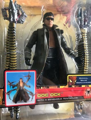 SPIDERMAN 2 Doc Ock 6 inch 30 Points of Articulation Factory 2004 2