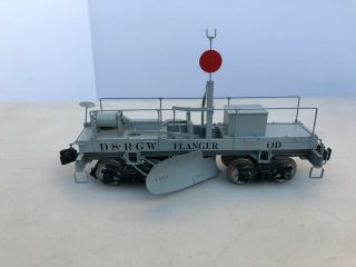 Accucraft D&RGW Flanger OD MOW Late Version Post War 1:20.  3 Fn3 Narrow Gauge 2