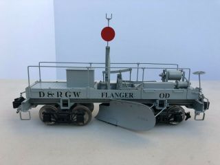 Accucraft D&RGW Flanger OD MOW Late Version Post War 1:20.  3 Fn3 Narrow Gauge 5