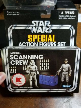 Kenner Star Wars Imperial Scanning Crew K - Mart Exclusive