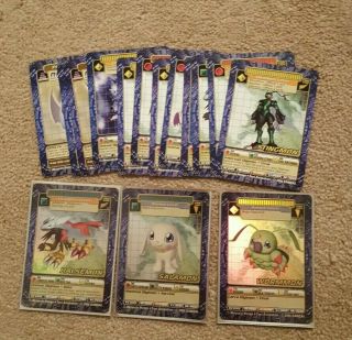 Digimon Digi - Battle Card Game Series 3 Near Complete Common Uncommon Set & Holos