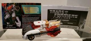Transformers Collectors Club Timelines Lio Convoy Loose Complete Leo Prime
