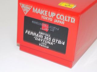 1/43 Eidolon Makeup Ferrari 365 GTB/4 Daytona in 1970 Yellow EM070A2 GP049 5