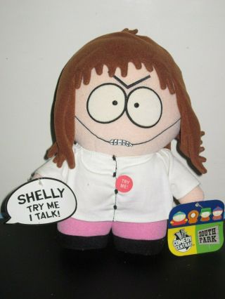 South Park Talking " Your A Turd " Shelly Plush Toy Doll Figure By Fun 4 All Mwt