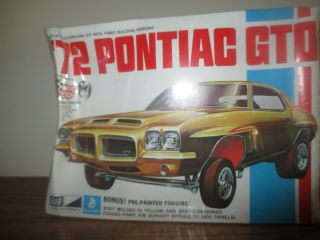1972 Pontiac Gto Mpc Model Kit Factory