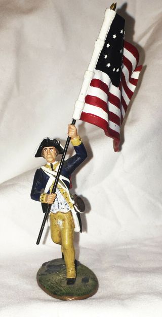 American Revolutionary War American Continental Army Flag Bearer