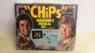 Chips Emergency Medical Kit By Empire Mib 1980 Erik Estrada