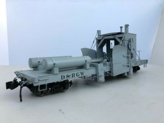 Accucraft D&rgw Ov Spreader Mow Late Version Post War 1:20.  3 Fn3 Narrow Gauge