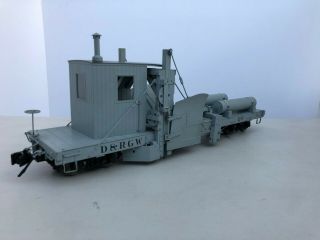 Accucraft D&RGW OV Spreader MOW Late Version Post War 1:20.  3 Fn3 Narrow Gauge 2