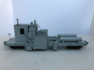 Accucraft D&RGW OV Spreader MOW Late Version Post War 1:20.  3 Fn3 Narrow Gauge 5