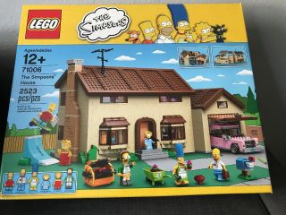 The Simpsons House Lego Complete Set 71006 Discontinued