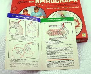Kenner ' s Spirograph No.  401 Complete 4