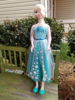 Disney Frozen Princess ElsaTall “My Size BIG Large Doll” 38 inches Tall 3