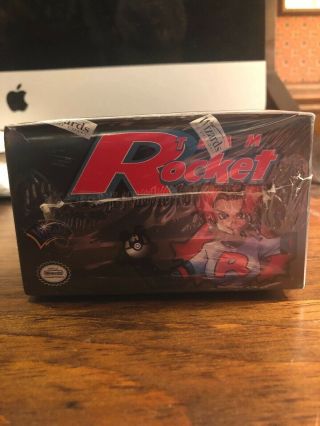 1ST EDITION - Team Rocket Booster Box - 36 Packs - Factory 3