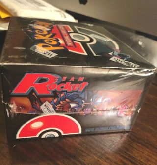 1ST EDITION - Team Rocket Booster Box - 36 Packs - Factory 5