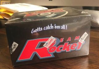 1ST EDITION - Team Rocket Booster Box - 36 Packs - Factory 7