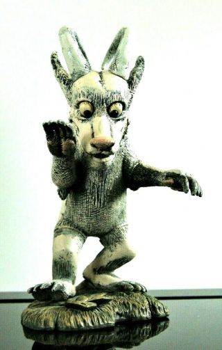 Mcfarlane Toys Where The Wild Things Are Goat Boy 6.  5 " Figure On Stand Pvc Euc