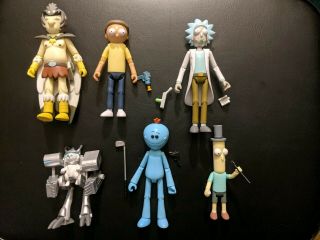 Funko Complete Series 1 Rick And Morty Action Figure Set Including Baf