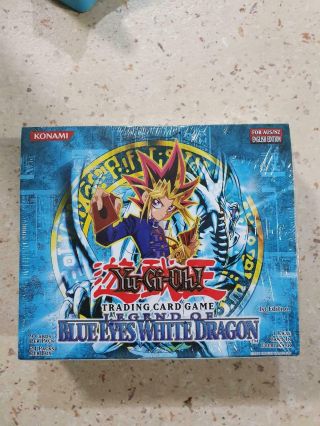 Legend Of Blue Eyes 1st Ed Booster Box