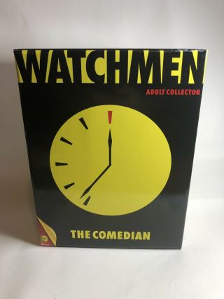 Watchmen The Comedian Dc Mattel Mattycollector 6 " Figure W/box Dc Classics