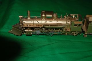 West Side Model Co.  Brass D&rgw K - 28 Narrow Gauge Steam Locomotive