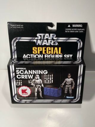 Hasbro Star Wars Vc Kmart Special Series - Imperial Scanning Crew - Nib