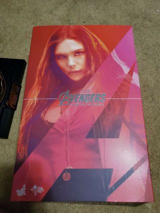 Hot Toys Mms301 Scarlet Witch - 1/6 Scale Figure From A:aou