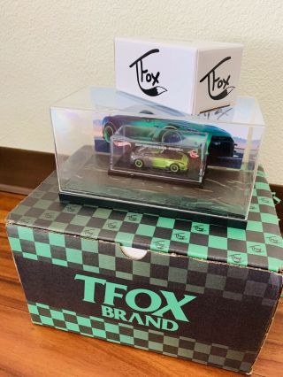 Hot Wheels Tanner Fox Autographed Tfox Nissan Gt - R R35 Guaczilla 1 Of 100 Made