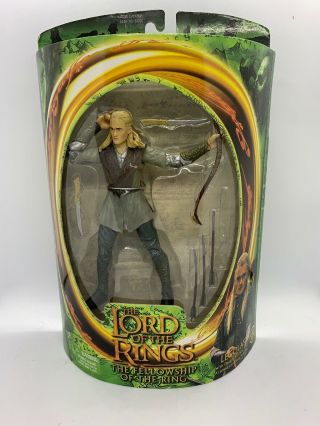 Toybiz Lord Of The Rings: Fellowship Of The Ring - Legolas Action Figure