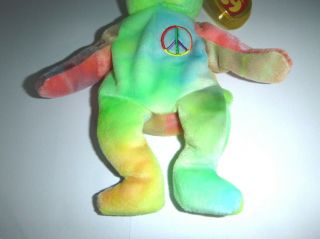 Ty Beanie Baby PEACE With Tag Errors - Always In Case - SEE ALL PHOTOS 4
