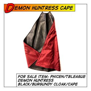 Phicen/tbleague Hot Demon Huntress Black Cape/cloak 1/6 12 In Scale Toys