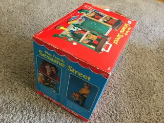 Play Family Sesame Street Fisher Price 1975 Children Television Workshop Box 3
