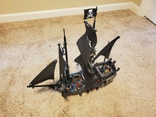 Lego Pirates Of The Caribbean:black Pearl 4184 - Retired.  100 Complete Build