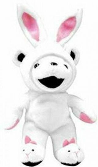 Grateful Dead Bean Bear 7 Inch White Rabbit Stuffed Toy Plush