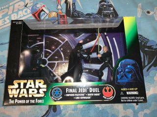 Kenner Star Wars Power Of The Force Potf Final Jedi Duel Skywalker Vader Emperor