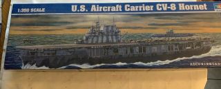 Trumpeter Uss Aircraft Carrier Hornet Cv8 - Plastic Model Military Ship Kit
