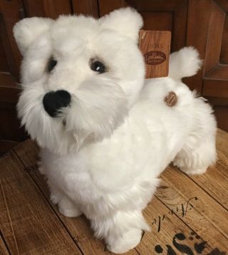 Retired Lou Rankin: Best Friends Snowflake Plush White Terrier Dog (westie) W/tag