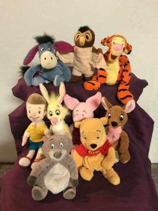 Disney Winnie The Pooh Beanie Babies Set
