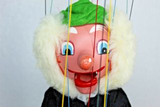 Vintage Pelham Puppets Scottish Mac Boozle Marionette Wood Toy Made In England 5