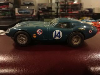 Shelby Cobra Gt Dayton Coupe 1/24 Scale Slot Car Wheelie Chassis 14 Unknown Mfg