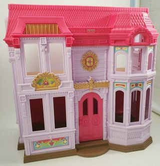 2010 Mattel Fisher Price Loving Family Grand Mansion Dollhouse Toy House Doll