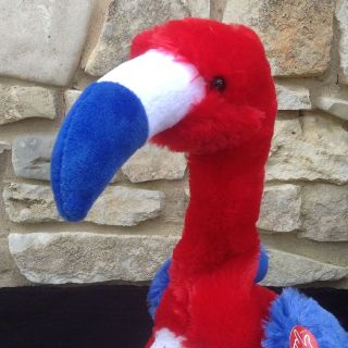 Dan Dee Animated Singing Plush Flamingo Macarena Patriotic Stuffed Animal Bird 5